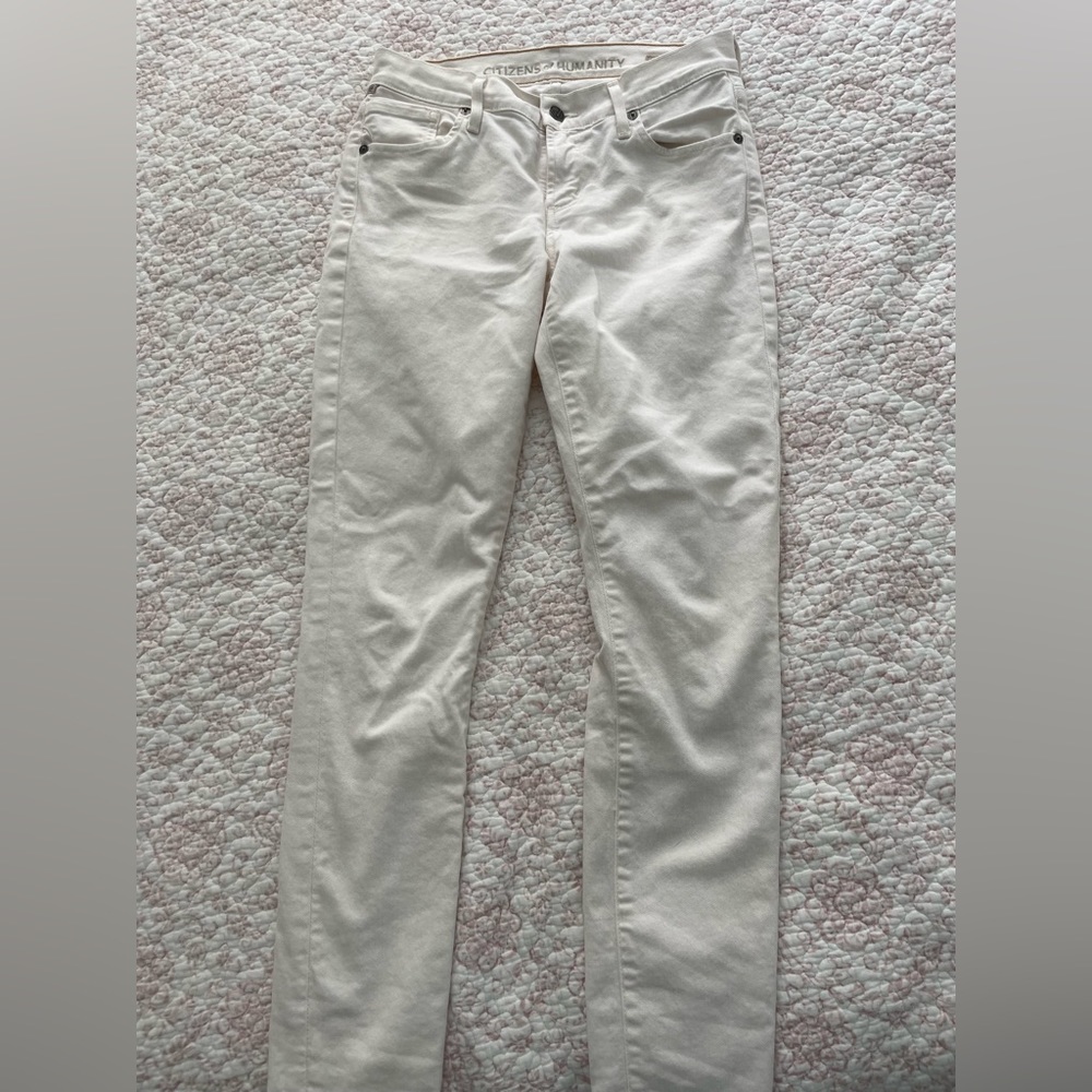 Citizens of humanity white skinny Jean. Size 25.